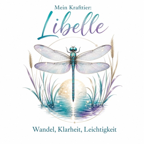 Tasse »Mein Krafttier: Libelle«