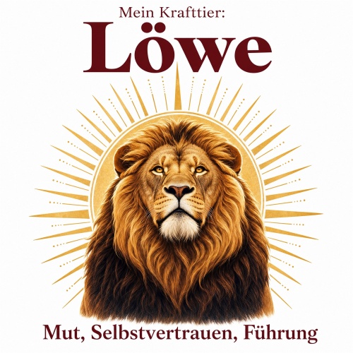 Tasse »Mein Krafttier: Löwe«