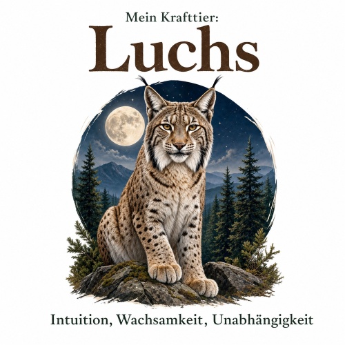 Tasse »Mein Krafttier: Luchs«