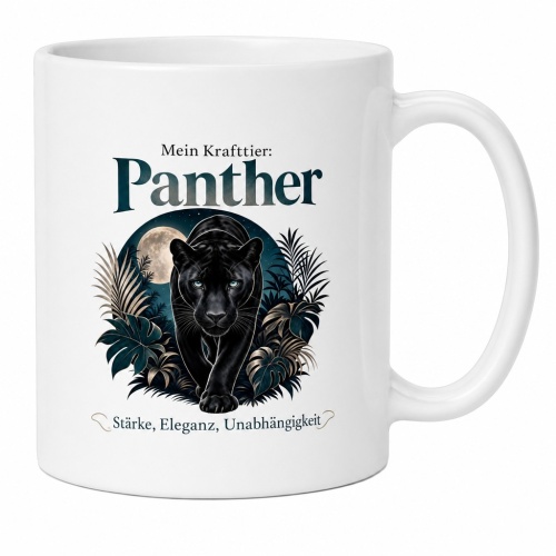 Tasse »Mein Krafttier: Panther«