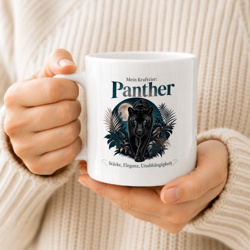 Tasse »Mein Krafttier: Panther«