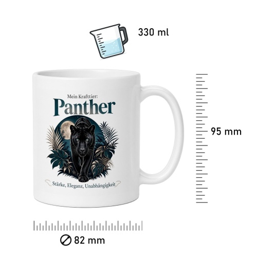 Tasse »Mein Krafttier: Panther«