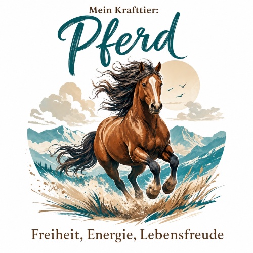 Tasse »Mein Krafttier: Pferd«