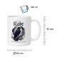 Tasse »Mein Krafttier: Rabe«