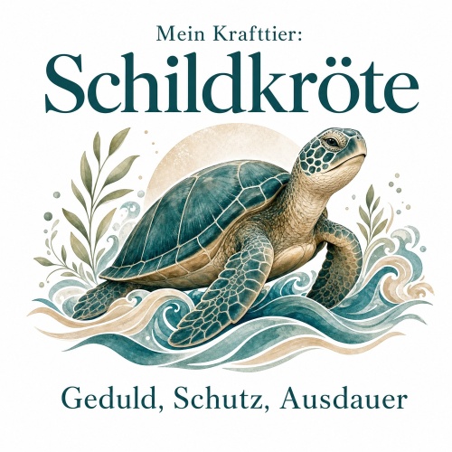Tasse »Mein Krafttier: Schildkröte«