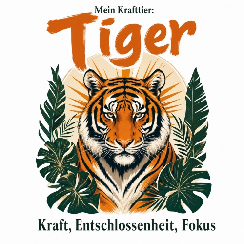 Tasse »Mein Krafttier: Tiger«