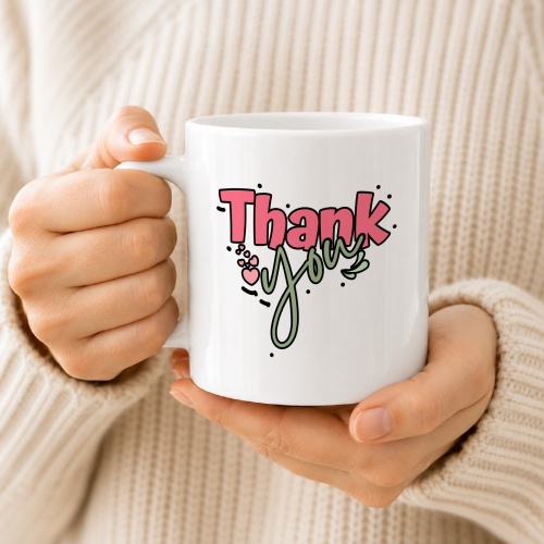 Tasse »Thank You«