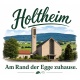 Tasse »Lichtenau Holtheim – Am Rand der Egge zuhause.«