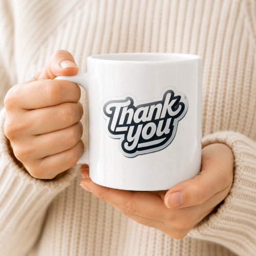 Tasse »Thank You«