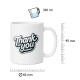 Tasse »Thank You«