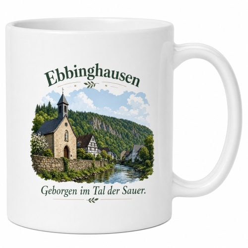 Tasse »Lichtenau Ebbinghausen – Geborgen im...
