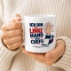Tasse »Ich bin die linke Hand des Chefs«