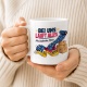 Tasse »Bei uns läuft alles am laufenden Meter.«