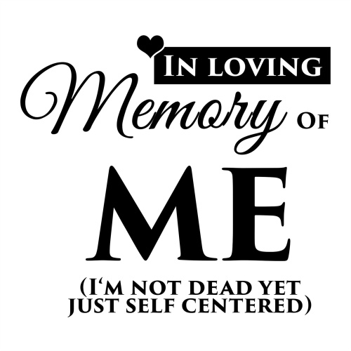 Tasse »In loving memory of me«