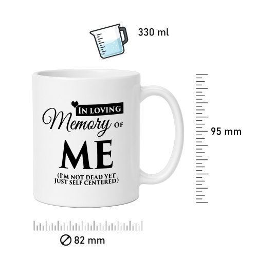 Tasse »In loving memory of me«
