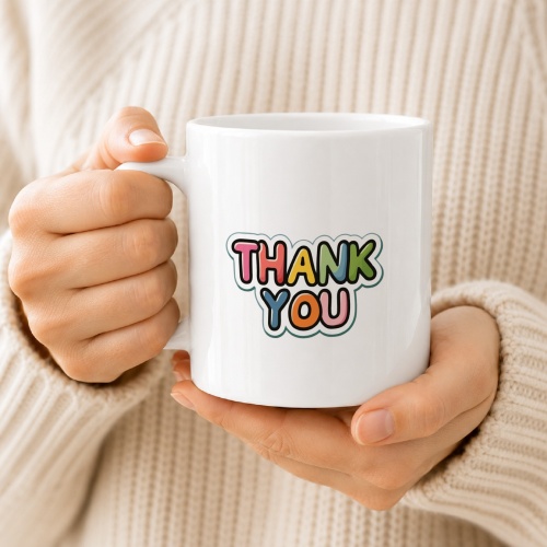 Tasse »Thank You«