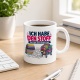 Tasse »Ich habe den Stoff aus dem Bestellungen sind.«