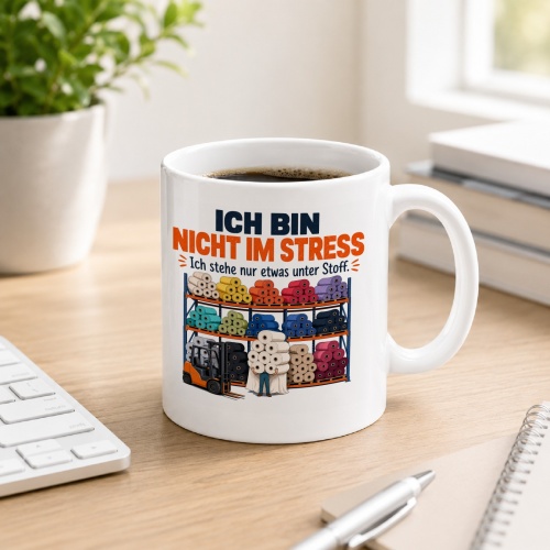 Tasse »Ich bin nicht im Stress«