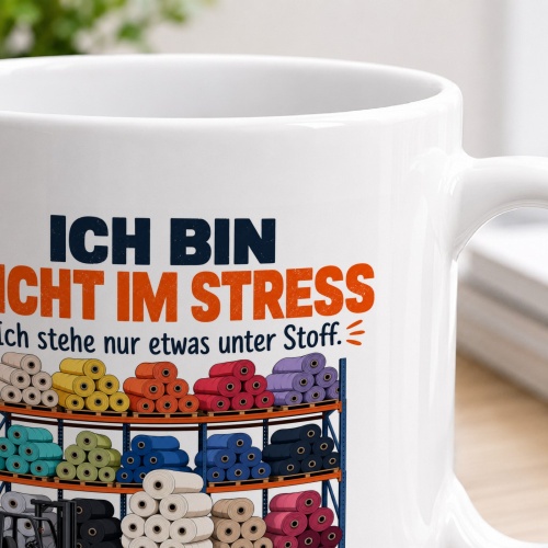 Tasse »Ich bin nicht im Stress«
