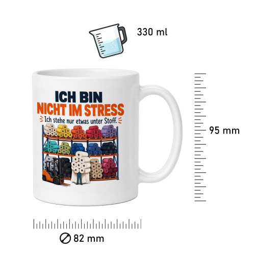 Tasse »Ich bin nicht im Stress«