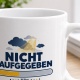 Tasse »Nicht aufgegeben 37% Nur kurz im Ladebildschirm.«