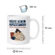 Tasse »Heute schon aufgestanden«