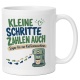 Tasse »Kleine Schritte zählen auch«