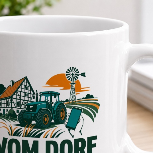 Tasse »Vom Dorf aber nicht von gestern.«