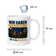 Tasse »Wir haben kein Nachtleben Wir haben Nachbarn.«