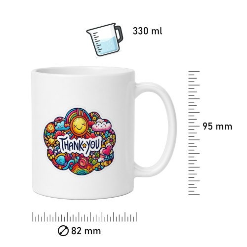 Tasse »Thank You«