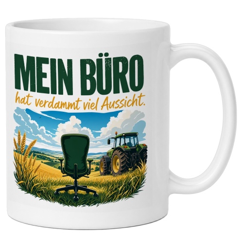Tasse »Mein Büro hat verdammt viel...
