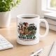 Tasse »Viel Arbeit. Wenig Schlaf.«