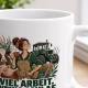 Tasse »Viel Arbeit. Wenig Schlaf.«