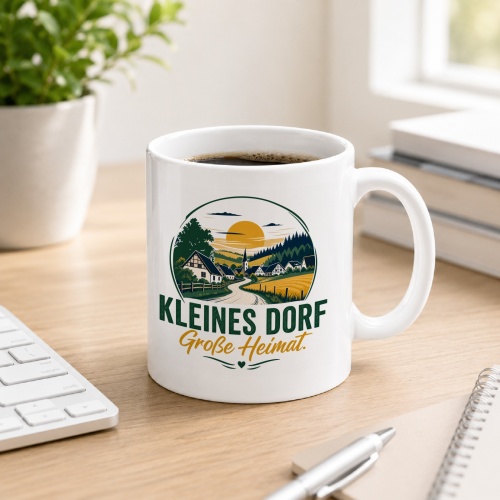 Tasse »Kleines Dorf Große Heimat«