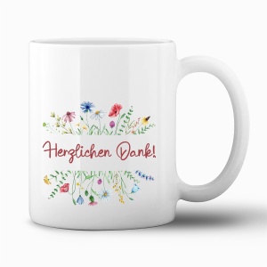 Tasse "Herzlichen Dank"