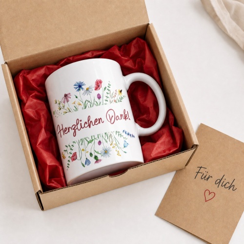 Tasse »Herzlichen Dank«