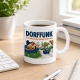 Tasse »Dorffunk Schneller als jedes Internet.«