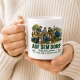 Tasse »Auf dem Dorf hilft jeder jedem.«