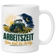 Tasse »Arbeitszeit von hell bis fertig.«