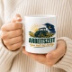 Tasse »Arbeitszeit von hell bis fertig.«