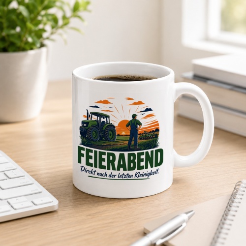 Tasse »Feierabend Direkt nach der letzten...