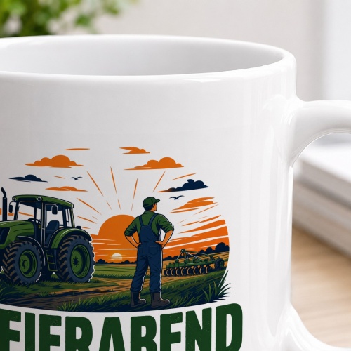 Tasse »Feierabend Direkt nach der letzten Kleinigkeit.«