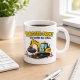 Tasse »Bagger-Profi Ich buddle das schon.«