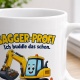 Tasse »Bagger-Profi Ich buddle das schon.«