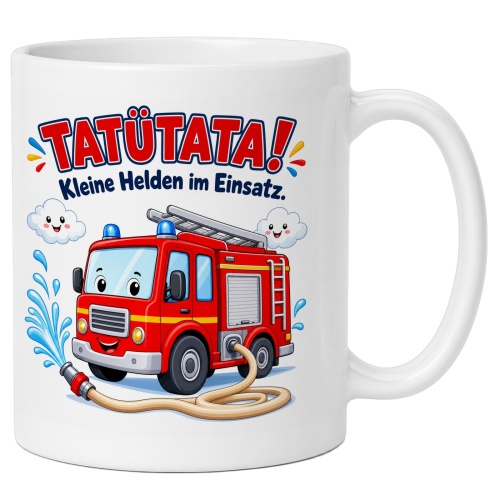 Tasse »Tatütata! Kleine Helden im Einsatz.«