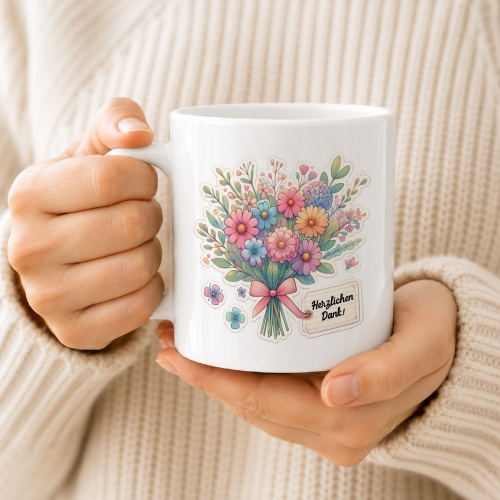 Tasse »Herzlichen Dank!«