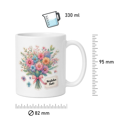 Tasse »Herzlichen Dank!«