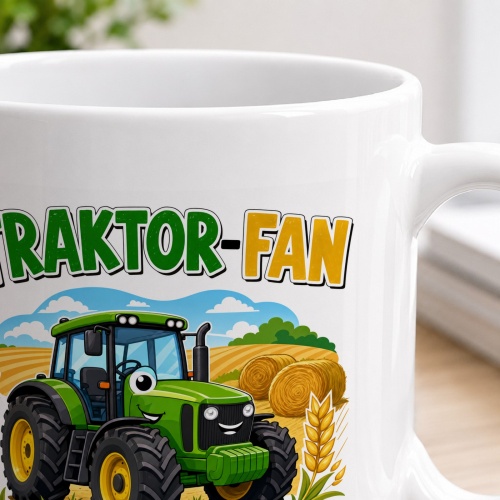 Tasse »Traktor-Fan Große Reifen. Große Abenteuer.«