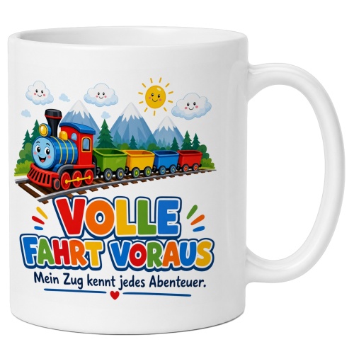Tasse »Volle Fahrt voraus Mein Zug kennt jedes...