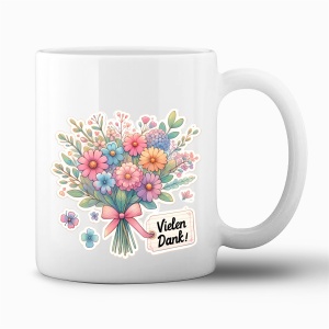 Tasse "Vielen Dank!"